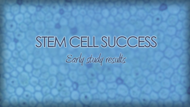 Stem cell results for eye disease