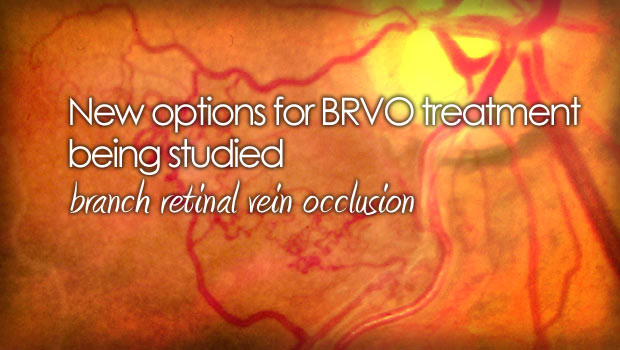 Treating macular edema from BRVO