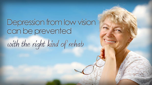 low vision and depression